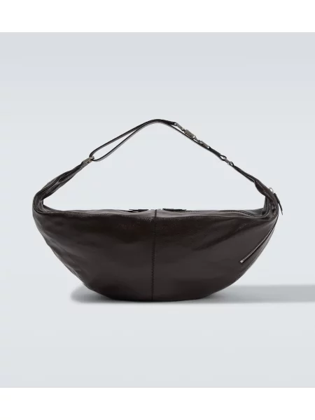 Geantă talie Lemaire din piele maro