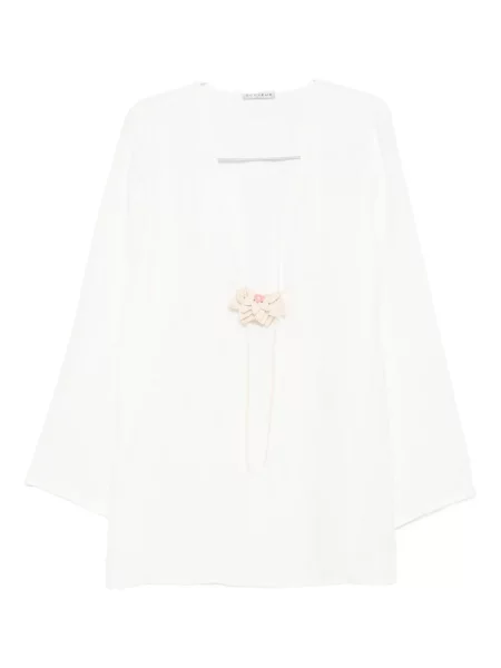 Rochie mini Occleus de costum alb