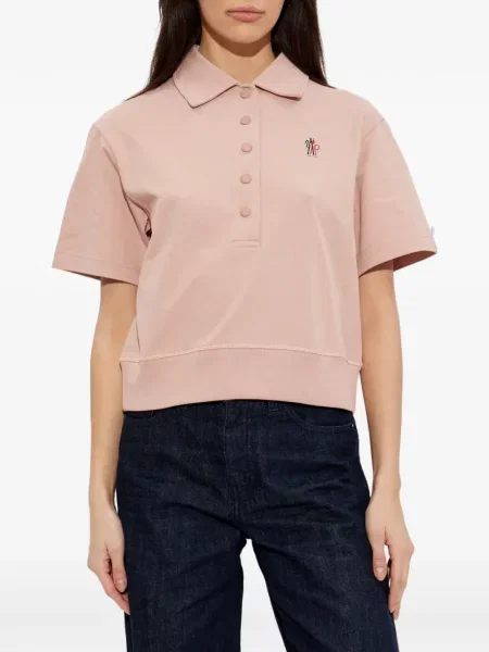 Polo majica Moncler Grenoble s autogramom