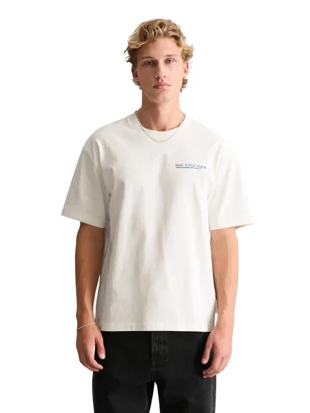 Marc O'Polo tricou pentru bărbați din alb