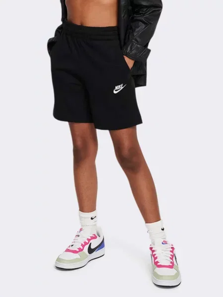Детские спортивные шорты Nike черные