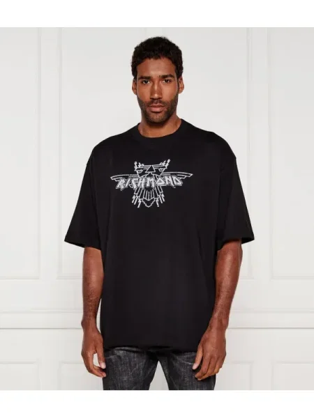 John Richmond Póló | Oversize fit fekete