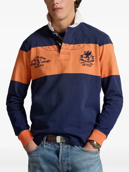 Chiloți Polo Ralph Lauren din țesătură twill cu autograf cu glugă albastru