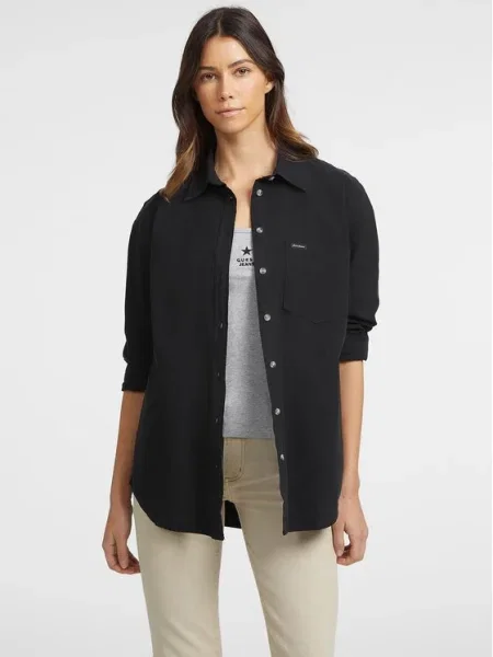 Guess Jeans Риза черен