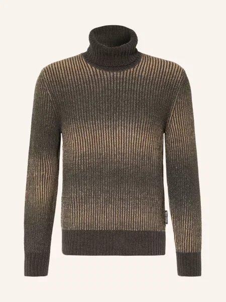 Marc O'Polo sweter z dodatkiem wełny zielony