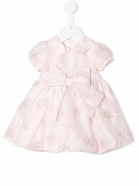 Sukienka mini dziecięca Colorichiari różowa