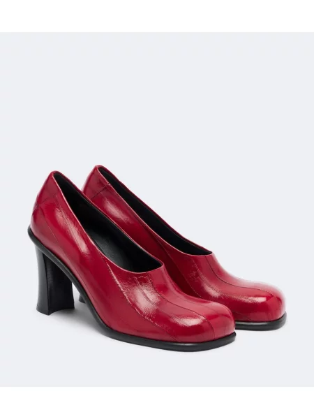 Pantofi cu toc Proenza Schouler din piele roșu