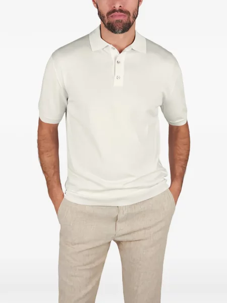Polo Paul & Shark alb