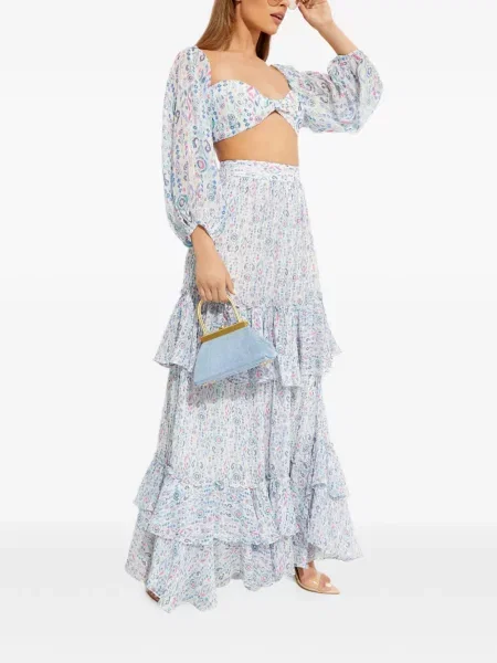 Top Rococo Sand cu imagine alb