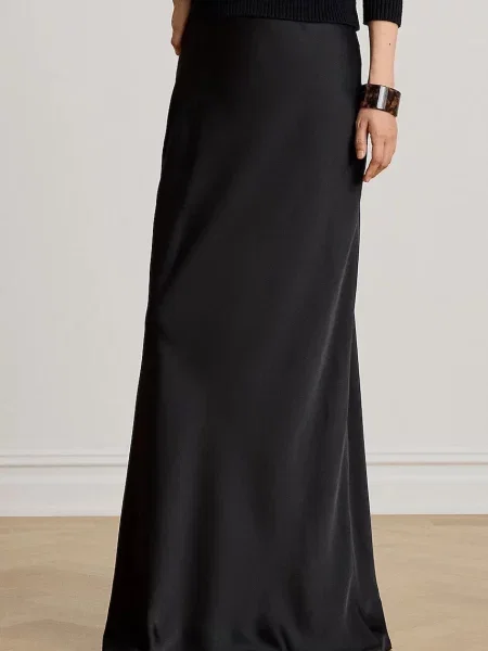 Lauren Ralph Lauren fustă evazată negru