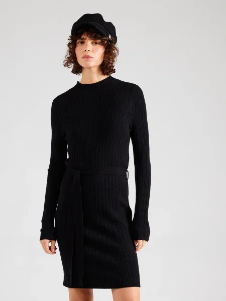 ONLY Rochie tricotat ONLLEA' negru