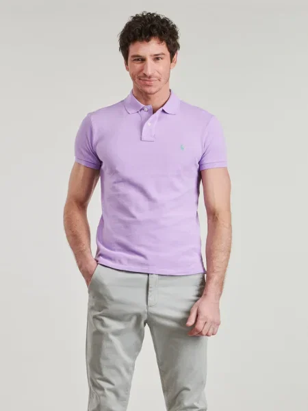 POLO RALPH LAUREN Tenisz póló | pique lila