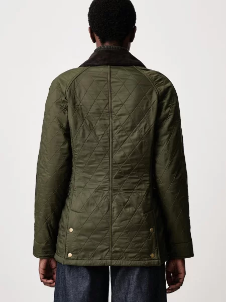 Barbour kurtka pikowana zielona