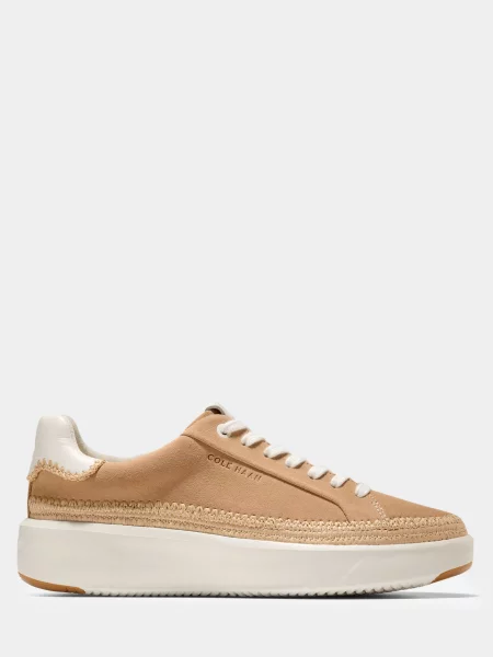 Шкіряні Кеди низькі Cole Haan бежевий