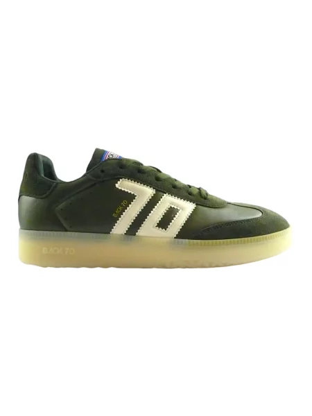 Sneakersy Back70 zamszowe zielone