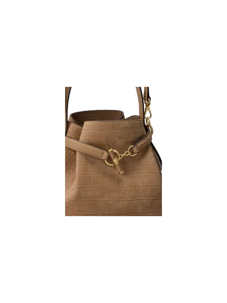 LAUREN RALPH LAUREN Táska Világosbarna
