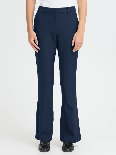 ICHI Pantaloni IHFAVA bleumarin