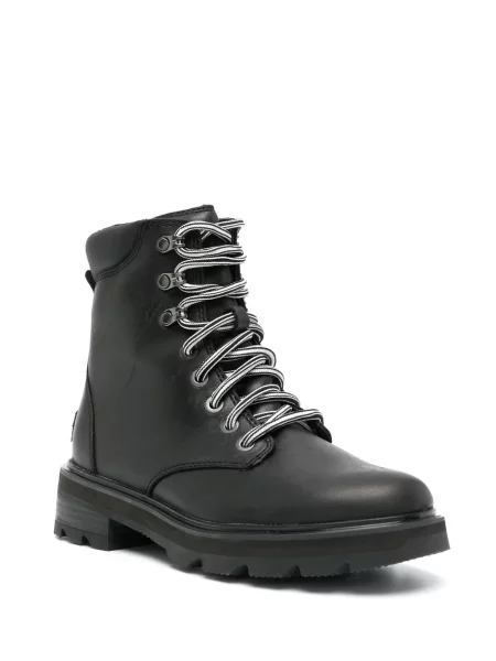 Cizme scurte Sorel din piele negru