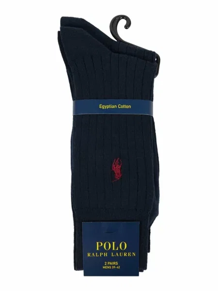 Skarpety w zestawie 2 szt. Polo Ralph Lauren Underwear granatowe
