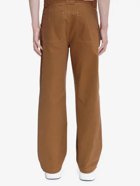 Штани A.P.C. пряме коричневий