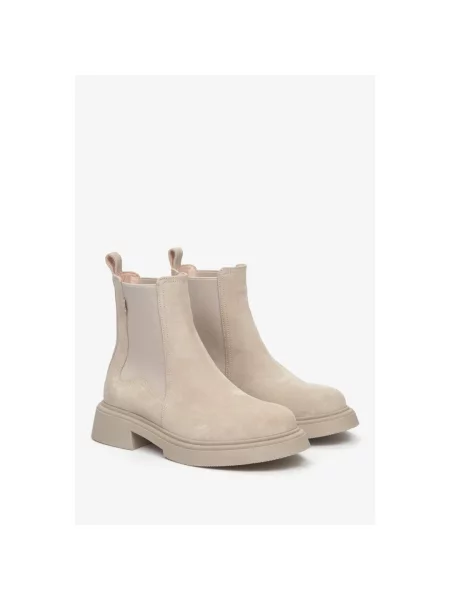Ботинки челси Estro бежевые