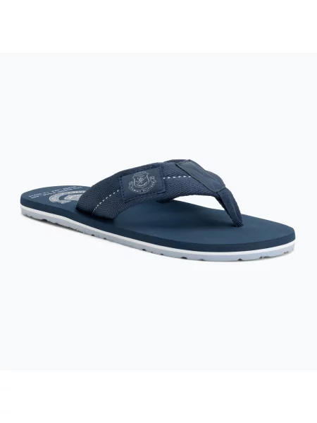 Șlapi de bărbați Tommy Hilfiger Patch Beach Sandal aegean sea