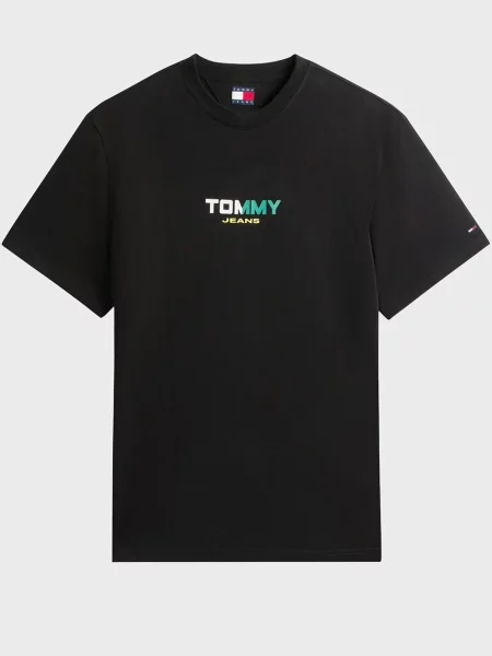 Футболка Tommy Jeans чорна