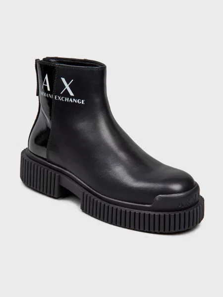 Ботинки Armani Exchange черные