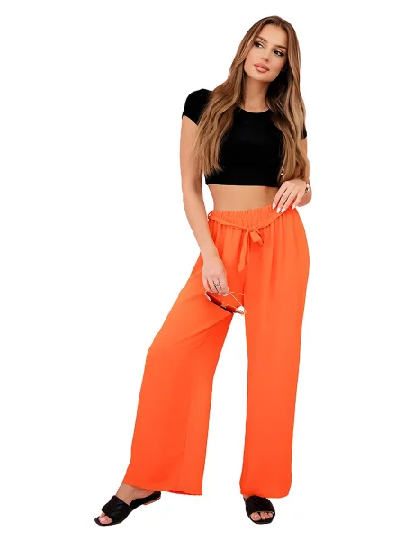 Lumera Kalhoty Perlacea tmavě oranžová