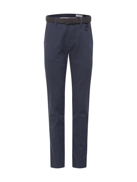 TOM TAILOR DENIM Chino kalhoty námořnická modř