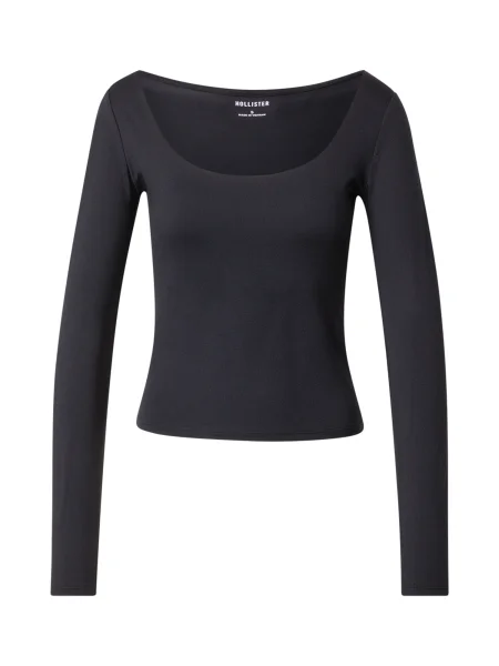 HOLLISTER Tricou negru