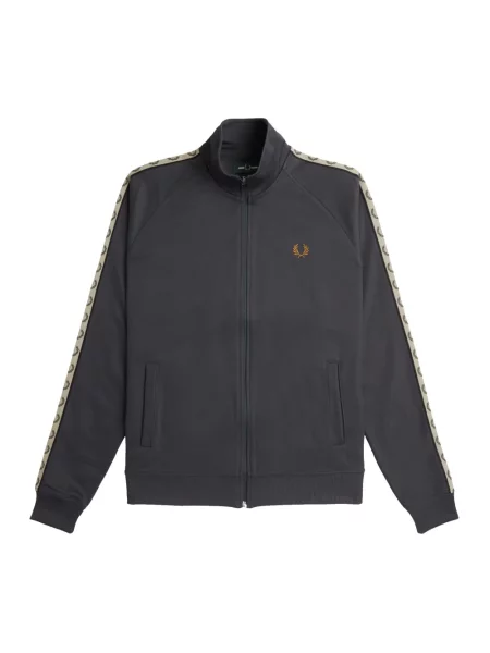 Bluza rozpinana Fred Perry szara