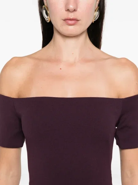 Rochie maxi Solace London de costum violet