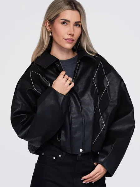 Prijelazna jakna Ombre crna