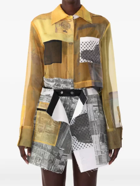 Cămașă Jason Wu Collection galben