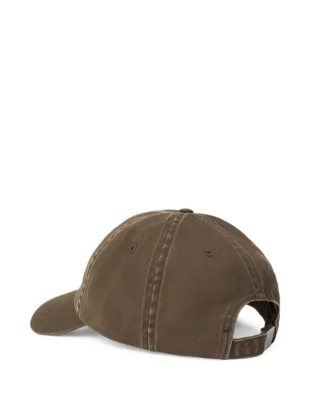 Șapcă Stone Island cu broderie maro