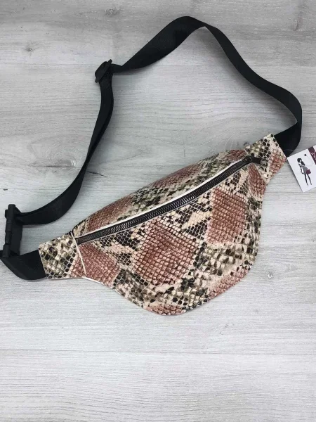 WeLassie Поясна сумка sumka-bananka-zhnocha-emma-bezhevij Штучна шкіра бежевий