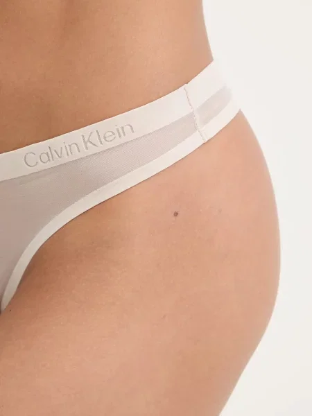 Tanga Calvin Klein Underwear béžové