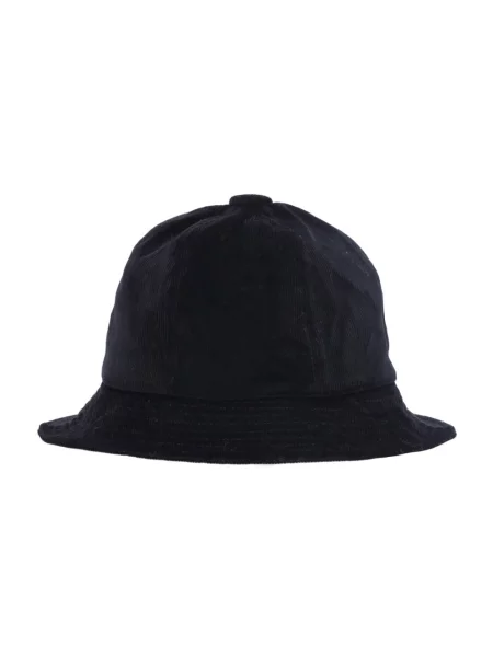 Aksamitny kapelusz Kangol casual czarny