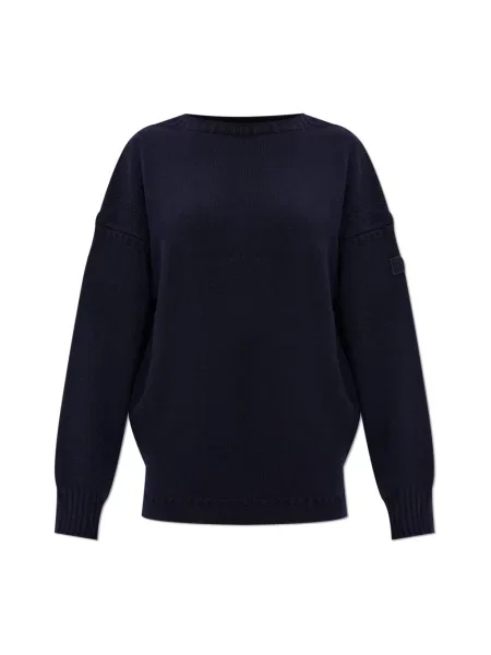 Sweter Chloe wełniany niebieski
