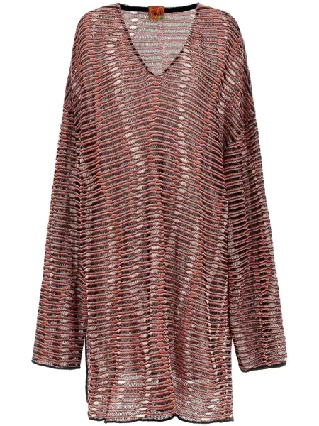 Žakárový svetr Vitelli hnědý