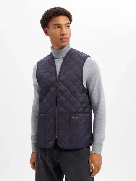 Barbour kamizelka pikowana Mężczyźni 36 niebieski