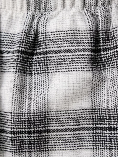 Calvin Klein Underwear Hosszú pizsama / fehér fekete