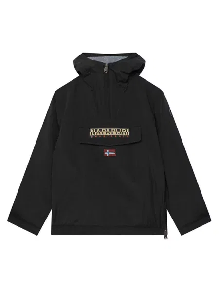 Napapijri Anorak stiliaus striukė Rainforest juoda
