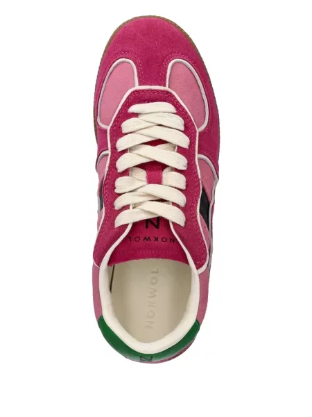 Tenisice Nokwol s vezicama s čipkom ružičasta