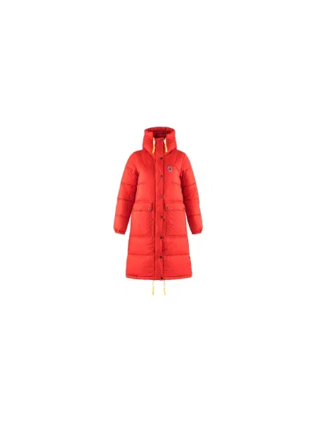 Fjällräven Expedition Long Down Parka W Kobiety Kurtki Fjällräven Size: XS czerwony