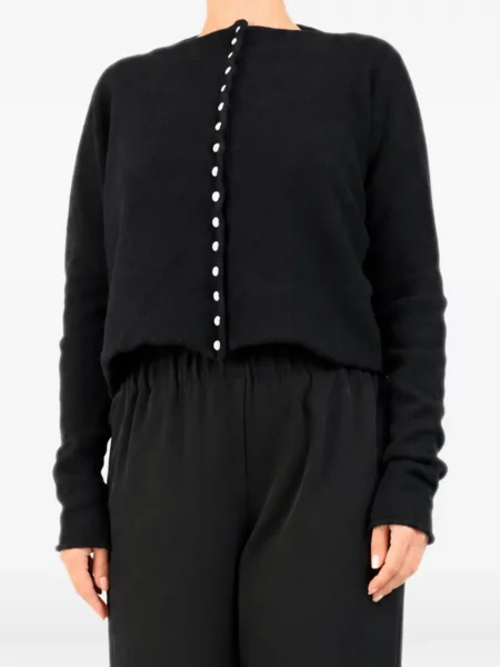 Decupat cardigan Egg negru