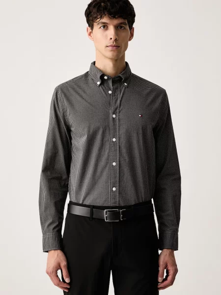 Tommy Hilfiger cămașă pentru bărbați din gri