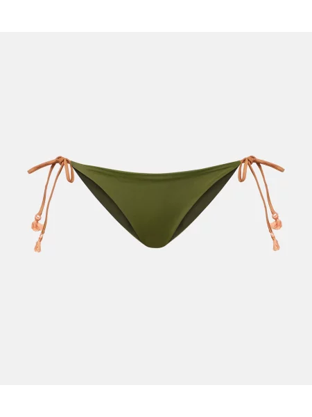 Bikini Johanna Ortiz cu talie joasă verde