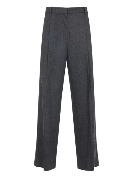 Pantaloni Khaite de lână gri